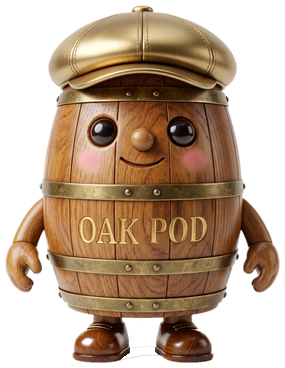 오크팟 OakPod 마스코트